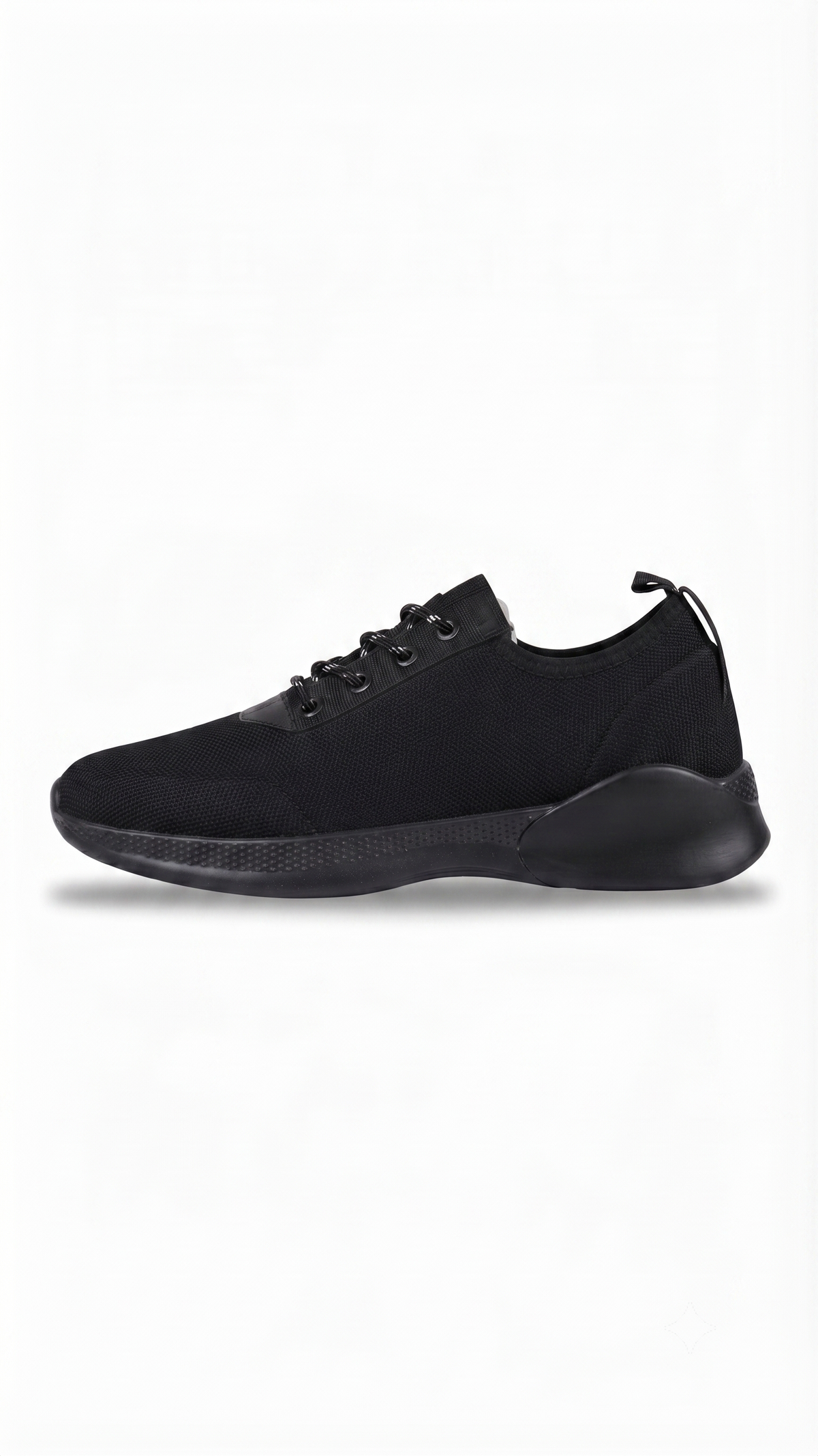 Men's Ultra Lightweight Mesh Running & Walking Shoes | Breathable Sports Sneakers - Black