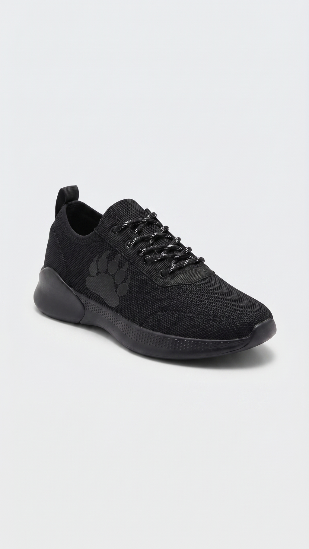 Men's Ultra Lightweight Mesh Running & Walking Shoes | Breathable Sports Sneakers - Black